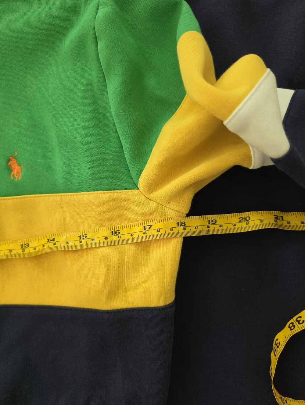Polo Ralph Lauren Double-Knit Quarter-Zip Sweatshirt And Jogger Set Size Large L